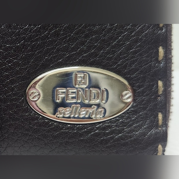 FENDI Selleria Leather Zip Around Wallet - Picture 16 of 16
